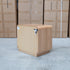 The Southport Two Drawer Australian Messmate Hardwood Bedside - Natural