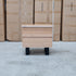 The Byron Two Drawer Australian Messmate Hardwood Bedside