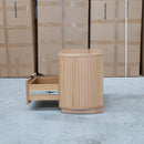 The Bentley Curved Two Drawer Messmate Bedside available to purchase from Warehouse Furniture Clearance at our next sale event.