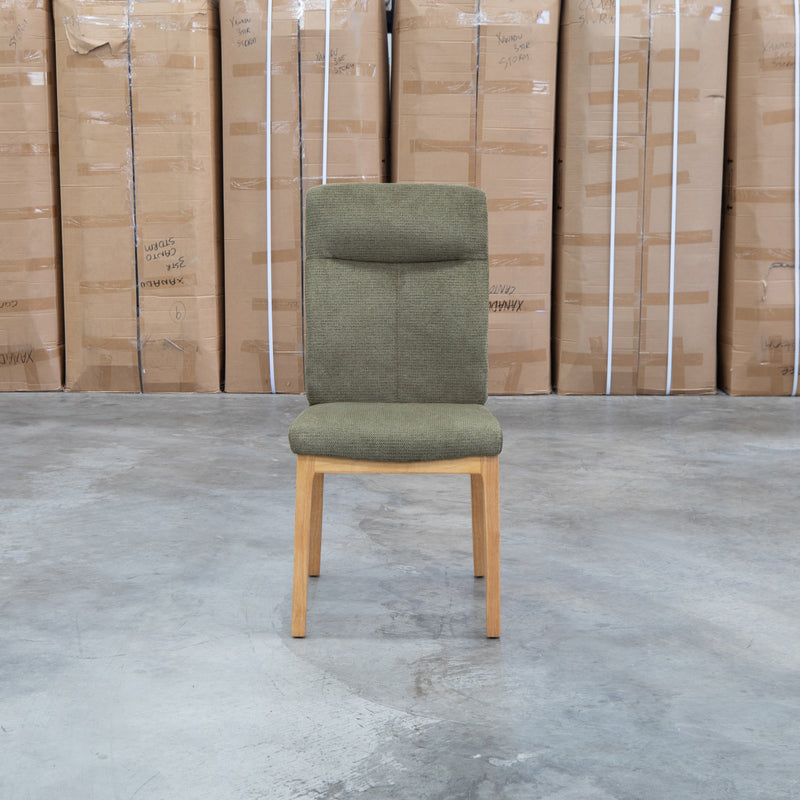 The Belvedere Dining Chair Natural - Olive
