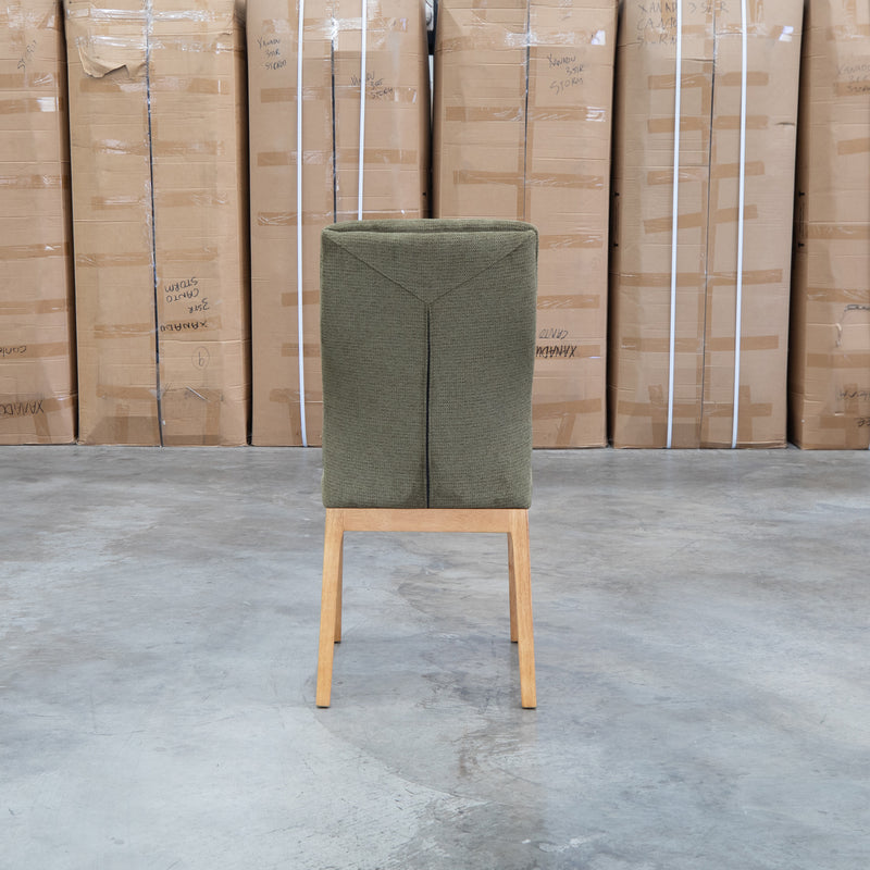 The Belvedere Dining Chair Natural - Olive