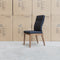 The Belvedere Dining Chair Natural - Black available to purchase from Warehouse Furniture Clearance at our next sale event.