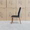 The Belvedere Dining Chair Natural - Black available to purchase from Warehouse Furniture Clearance at our next sale event.