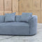 The Belview Curved Chaise Lounge - Dark Grey available to purchase from Warehouse Furniture Clearance at our next sale event.