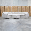 Bradford Modular Corner Lounge with Ottoman - Sand