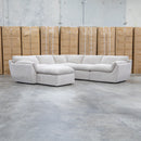 Bradford Modular Corner Lounge with Ottoman - Sand
