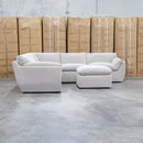 Bradford Modular Corner Lounge with Ottoman - Sand