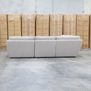 Bradford Modular Corner Lounge with Ottoman - Sand