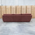 The Bradford Modular Corner Lounge with Ottoman - Chestnut