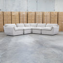 Bradford Modular Corner Lounge with Ottoman - Sand