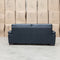 The Berkshire Three Seat Leather Sofa - Black available to purchase from Warehouse Furniture Clearance at our next sale event.