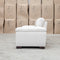 The Berkshire Three Seat Leather Sofa - White available to purchase from Warehouse Furniture Clearance at our next sale event.