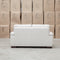 The Berkshire Two Seat Leather Sofa - White available to purchase from Warehouse Furniture Clearance at our next sale event.