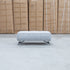 The Bliss Fabric Ottoman - Pewter