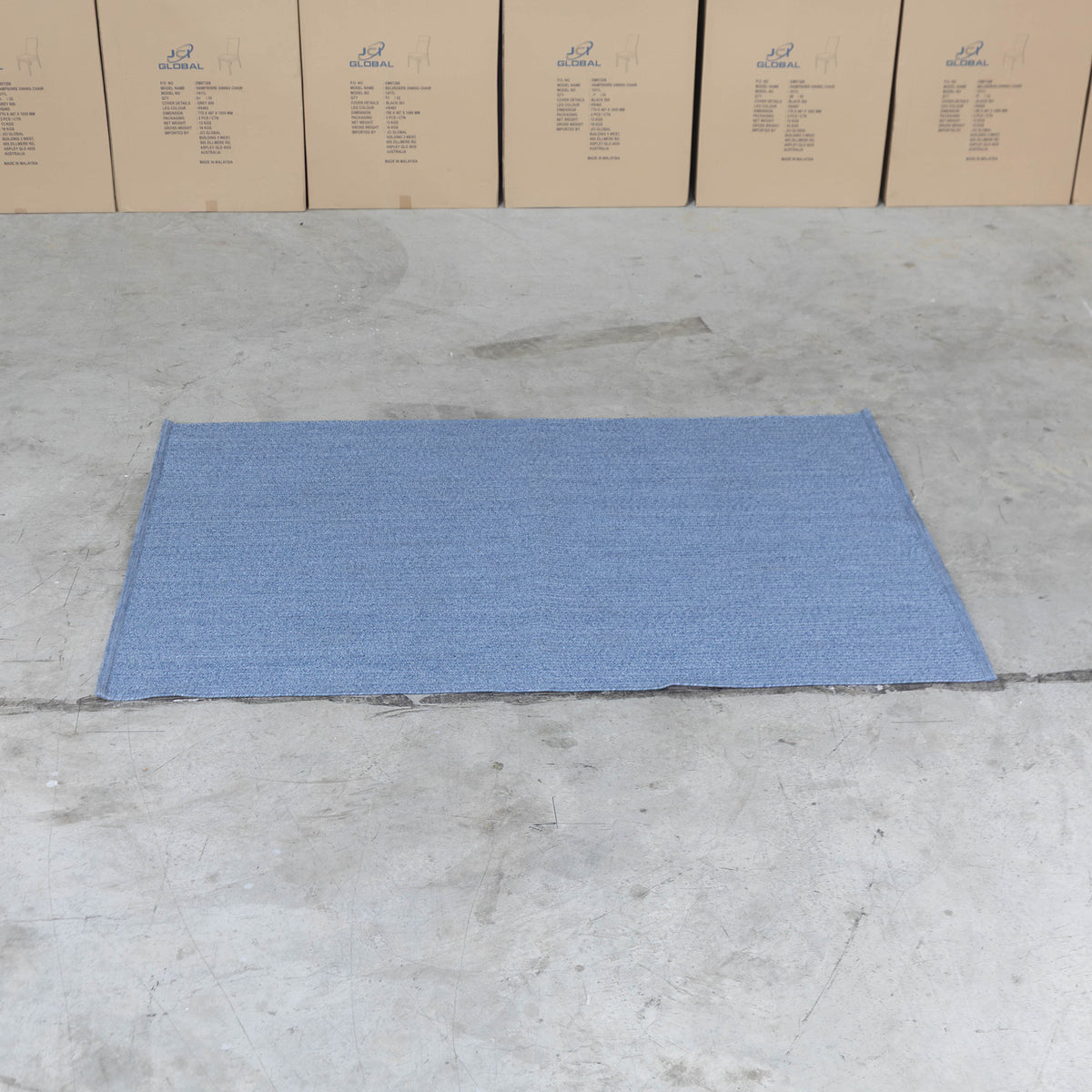 The Bayliss Esplanade 200 x 300cm Rug - Blue available to purchase from Warehouse Furniture Clearance at our next sale event.
