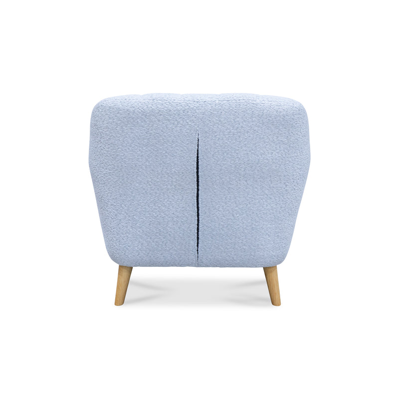 The Pearl Accent Chair - Light Grey Boucle Fabric available to purchase from Warehouse Furniture Clearance at our next sale event.