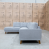 The Bristol LHF Corner Chaise Lounge - Whisper
