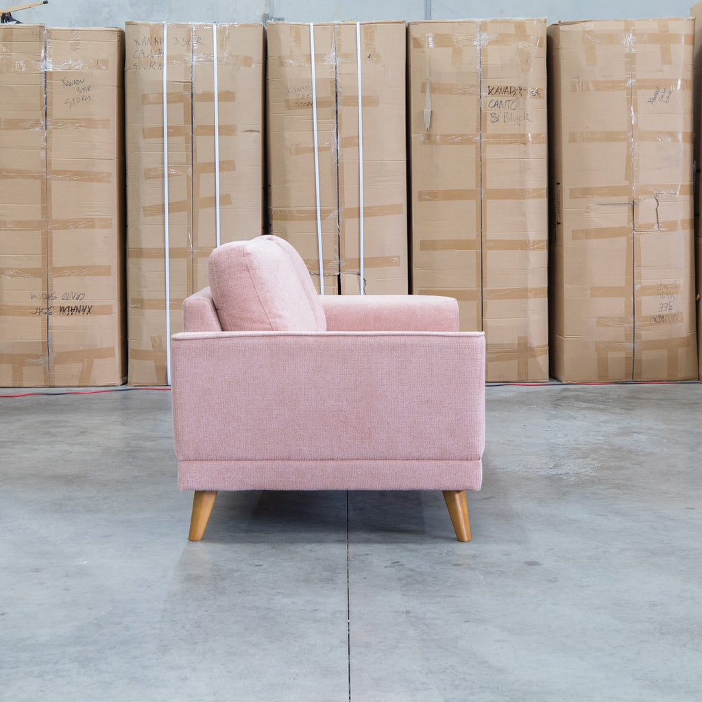 The Bristol Two Seat Fabric Sofa - Dust available to purchase from Warehouse Furniture Clearance at our next sale event.
