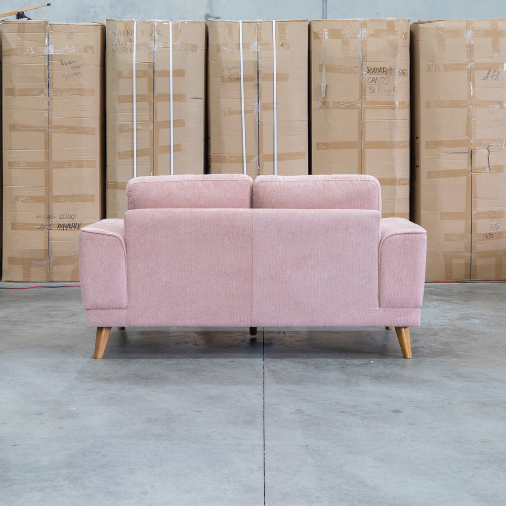 The Bristol Two Seat Fabric Sofa - Dust available to purchase from Warehouse Furniture Clearance at our next sale event.
