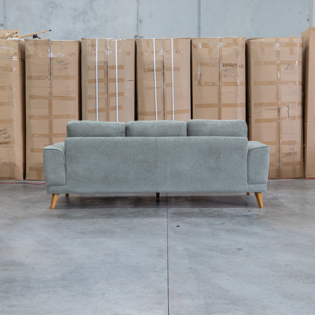 The Bristol Three Seat Fabric Sofa - Olive available to purchase from Warehouse Furniture Clearance at our next sale event.