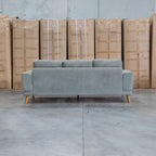 The Bristol Three Seat Fabric Sofa - Olive available to purchase from Warehouse Furniture Clearance at our next sale event.
