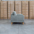 The Bristol Two Seat Fabric Sofa - Olive