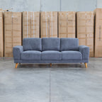 The Bristol Three Seat Fabric Sofa - Shadow available to purchase from Warehouse Furniture Clearance at our next sale event.