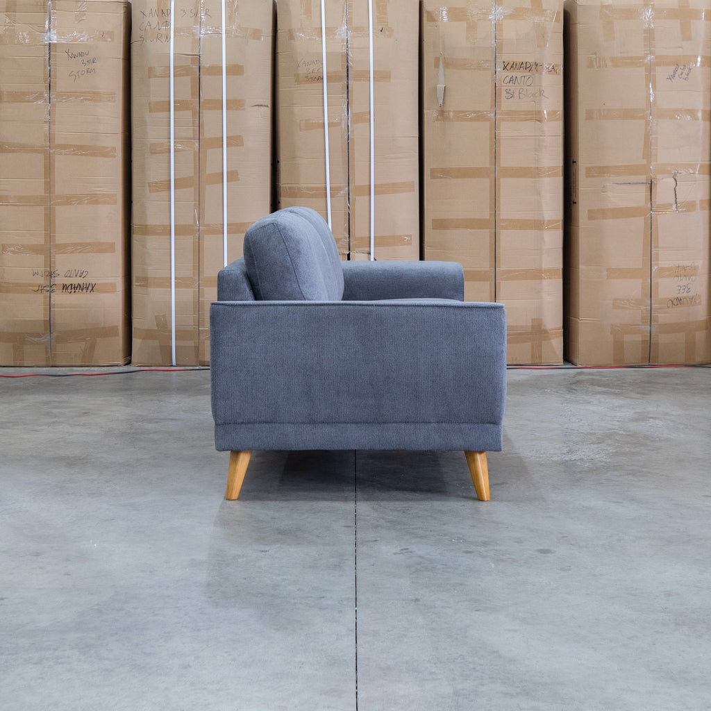 The Bristol Three Seat Fabric Sofa - Shadow available to purchase from Warehouse Furniture Clearance at our next sale event.