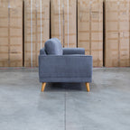 The Bristol Three Seat Fabric Sofa - Shadow available to purchase from Warehouse Furniture Clearance at our next sale event.