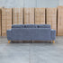 The Bristol Three Seat Fabric Sofa - Shadow