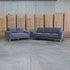 The Bristol Three Seat Fabric Sofa - Shadow