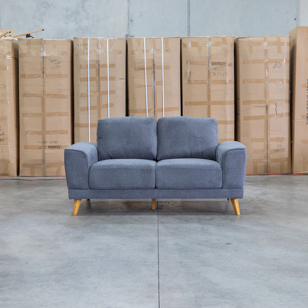 The Bristol Two Seat Fabric Sofa - Shadow available to purchase from Warehouse Furniture Clearance at our next sale event.