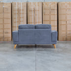 The Bristol Two Seat Fabric Sofa - Shadow available to purchase from Warehouse Furniture Clearance at our next sale event.