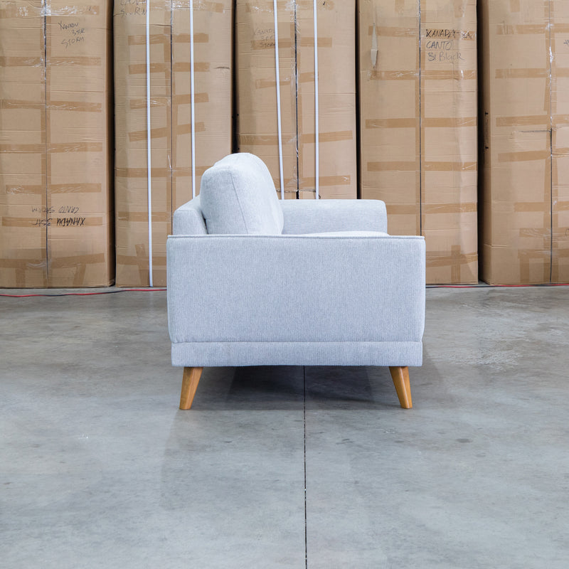 The Bristol Three Seat Fabric Sofa - Whisper