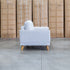 The Bristol Two Seat Fabric Sofa - Whisper