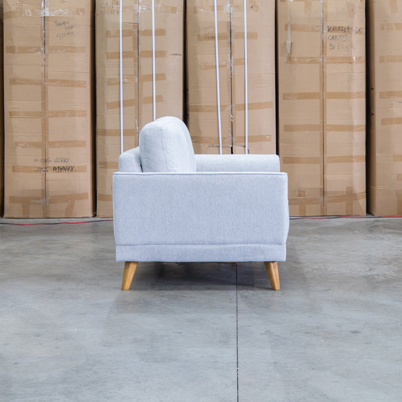 The Bristol Two Seat Fabric Sofa - Whisper