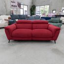 The CC-12627 2.5 seat electric recliner - Red - Floor Stock available to purchase from Warehouse Furniture Clearance at our next sale event.