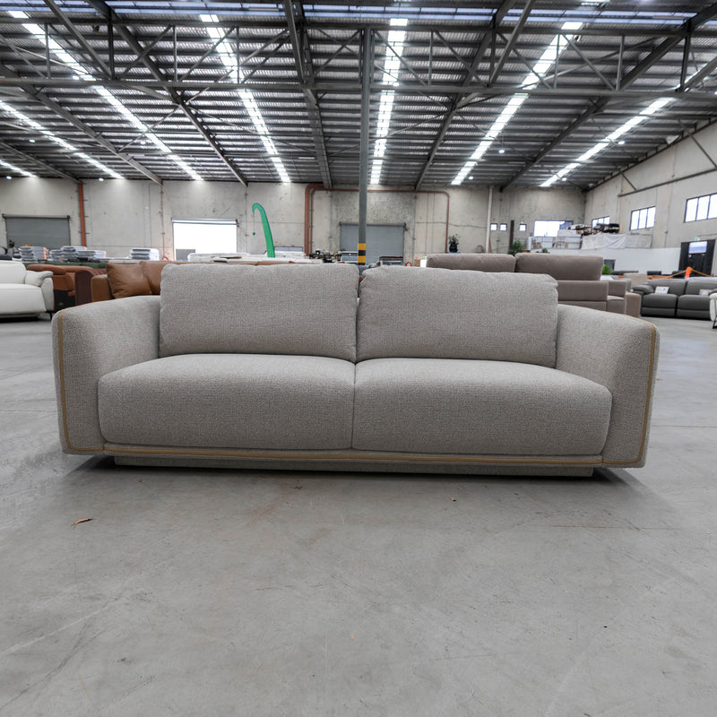 The COR-A0724 2 seat sofa - Pine - Floor Stock available to purchase from Warehouse Furniture Clearance at our next sale event.