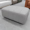 The COR-A0725 Rectangle leather ottoman - Oatmeal - Floor Stock available to purchase from Warehouse Furniture Clearance at our next sale event.