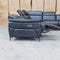 The Cali Electric Leather Corner Recliner Lounge - Black available to purchase from Warehouse Furniture Clearance at our next sale event.