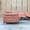 The Cali Electric Leather Corner Recliner Lounge - Cognac available to purchase from Warehouse Furniture Clearance at our next sale event.