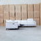 The Cali Electric Leather Corner Recliner Lounge - Bianco available to purchase from Warehouse Furniture Clearance at our next sale event.