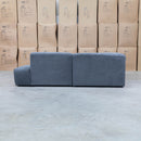 The Cannes RHF Modular Corner Chaise Lounge - Dark Grey available to purchase from Warehouse Furniture Clearance at our next sale event.