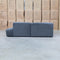 The Cannes RHF Modular Corner Chaise Lounge - Dark Grey available to purchase from Warehouse Furniture Clearance at our next sale event.