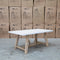 The Casper 180cm White Concrete Dining Table available to purchase from Warehouse Furniture Clearance at our next sale event.