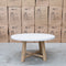The Casper 150cm Round White Concrete Dining Table available to purchase from Warehouse Furniture Clearance at our next sale event.