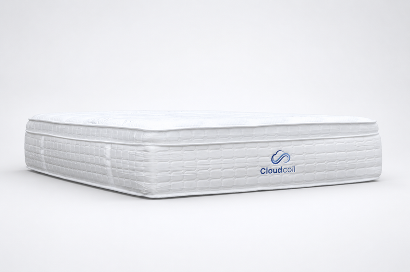 The Cloud Coil Pocket Spring Queen Mattress - Medium