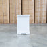 Christie 2 Drawer Bedside - White