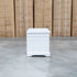 Christie White Timber Blanket Box