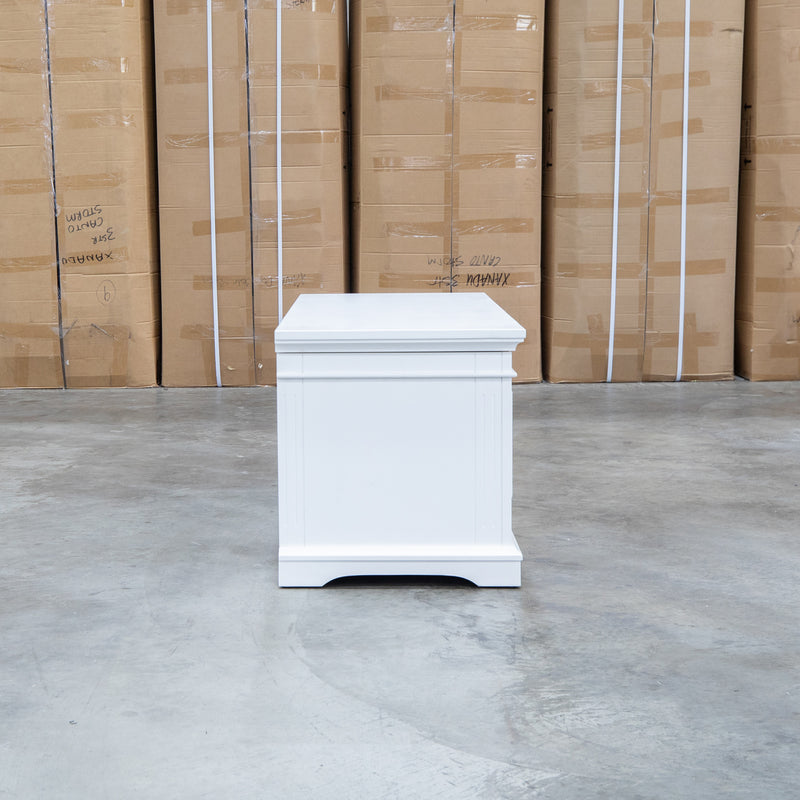 Christie White Timber Blanket Box